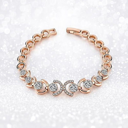 ROSE GOLD ICE BRACELET
