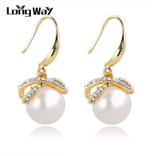 PEARL DROP EARRINGS