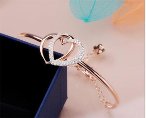 TWIN HEART BRACELET